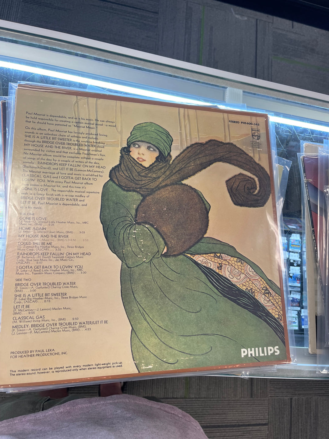 Paul Mauriat - Gone Is Love (NM) Condition Vinyl Record UR91125