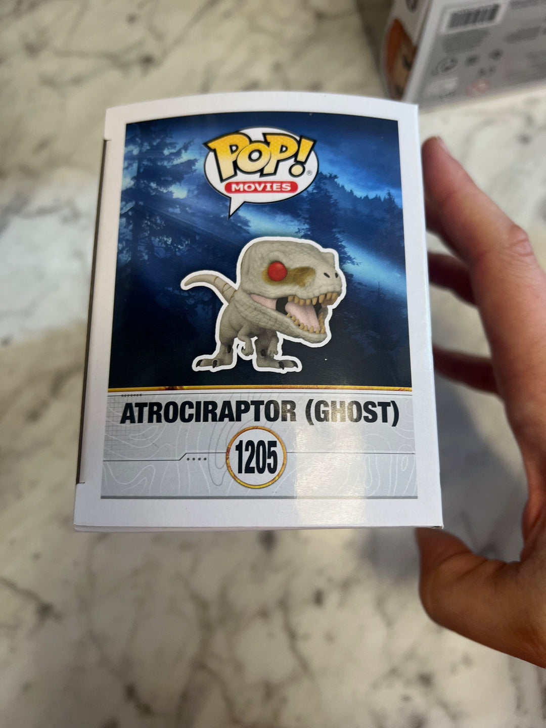 Funko Pop! Atrociraptor (Ghost) #1205 Jurassic World Dominion P72325