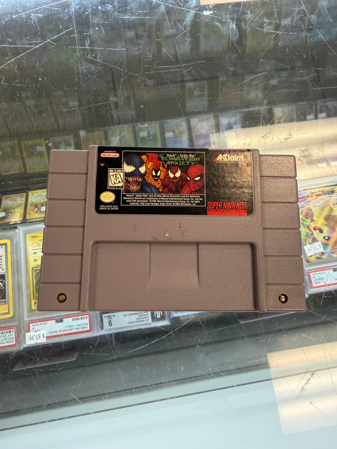 Spider-Man Seperation Anxiety - SNES NI010325
