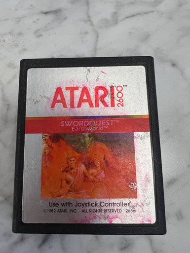 Swordquest Earthworld for Atari 2600