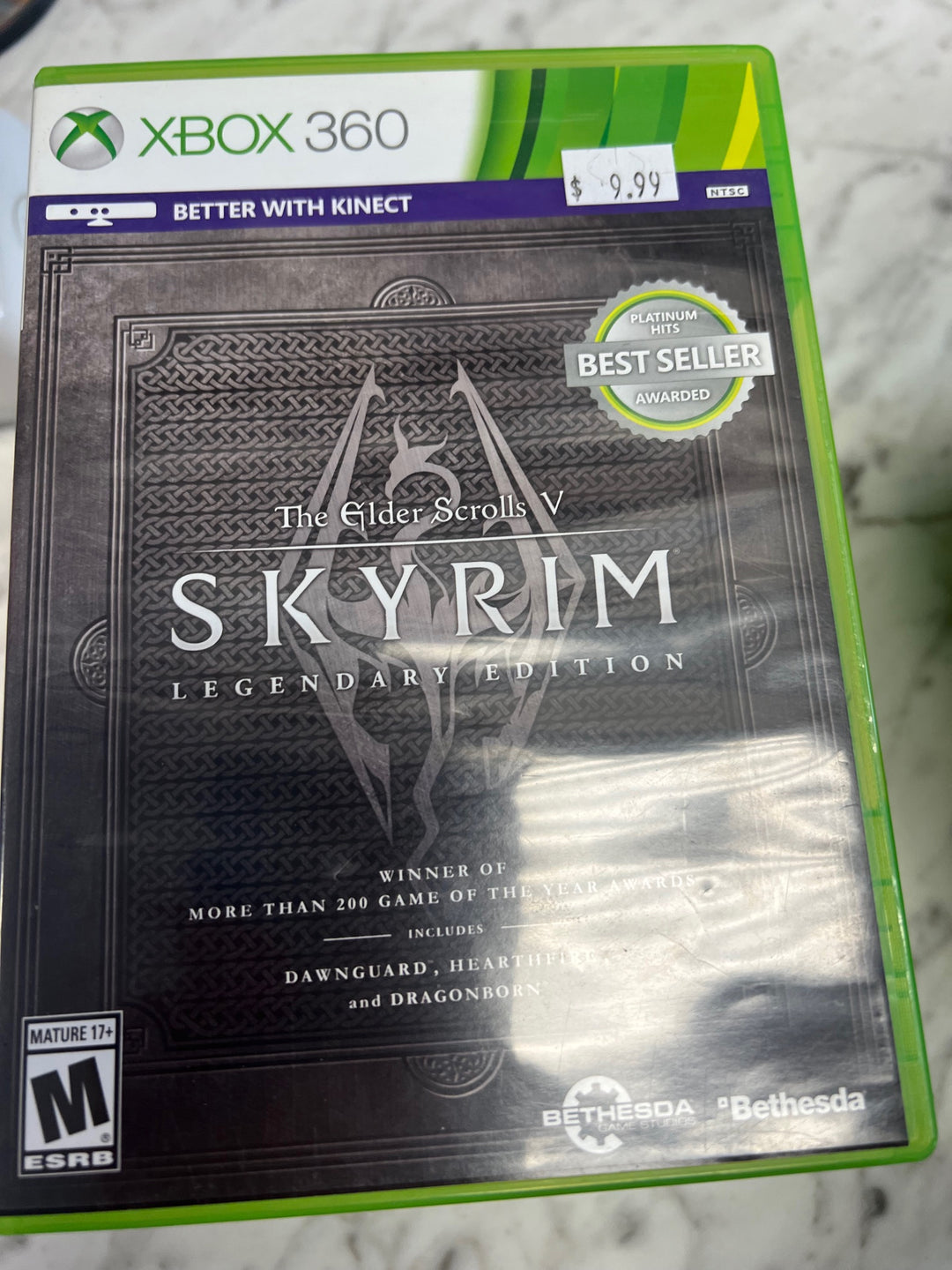 Elder Scrolls V Skyrim Legendary Edition - Xbox 360 X5525