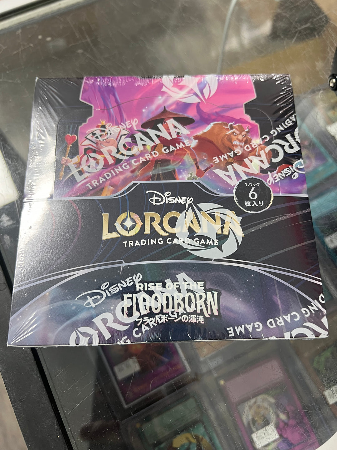 JAPANESE VERSION Disney Lorcana: Set  02- Rise of the Floodborn- Booster Box (16 Packs)