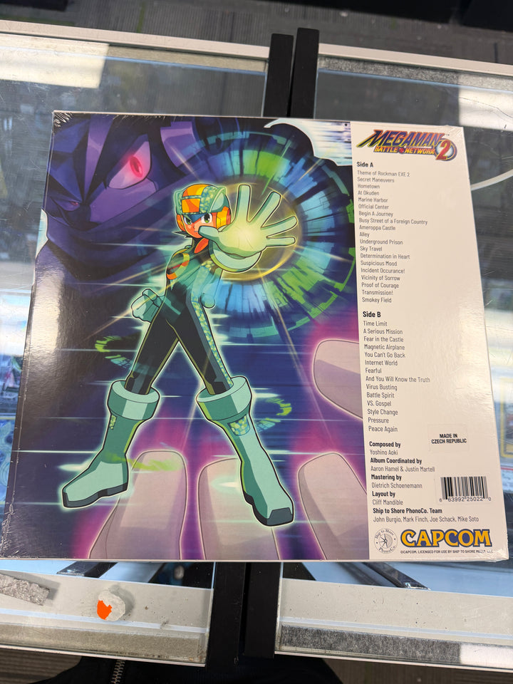 MegaMan - Battle Network 2 (NEW) Vinyl Record NVR010526