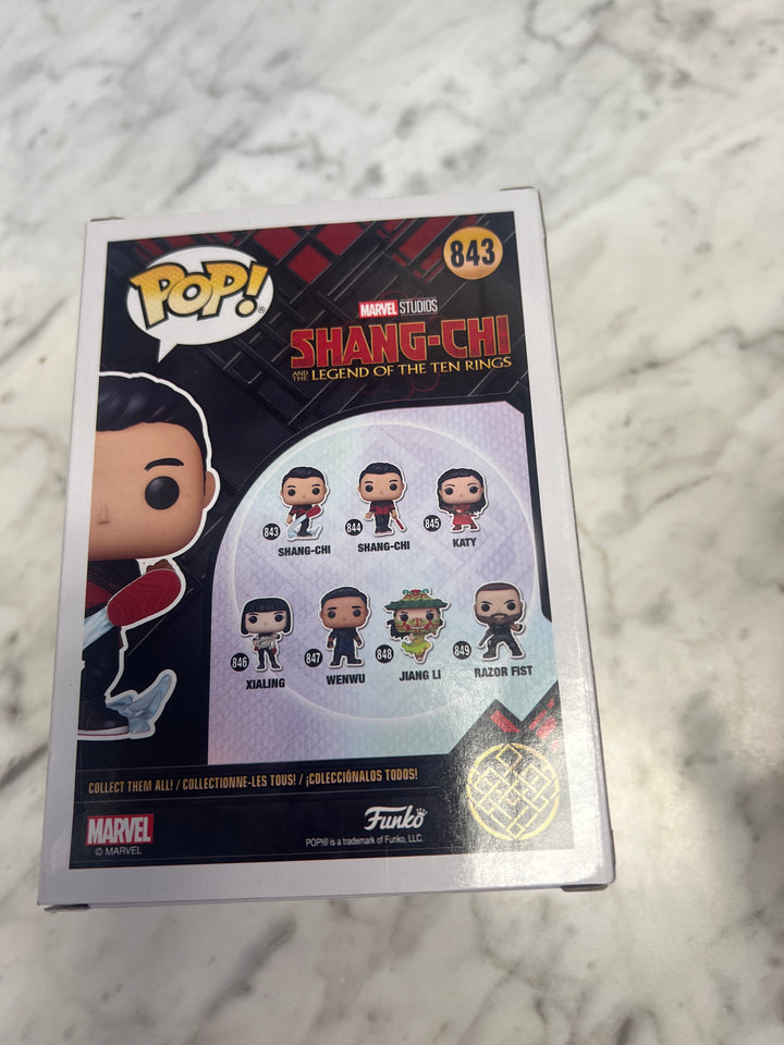 Funko Pop! Vinyl Marvel Shang-Chi 843 Shang-Chi And The Legends Of The TEN Rings FP72924