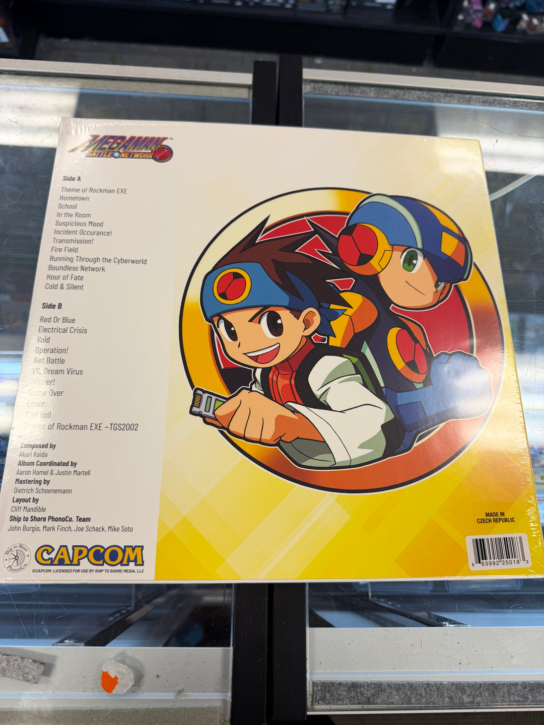 MegaMan - Battle Network (NEW) Vinyl Record NVR010526