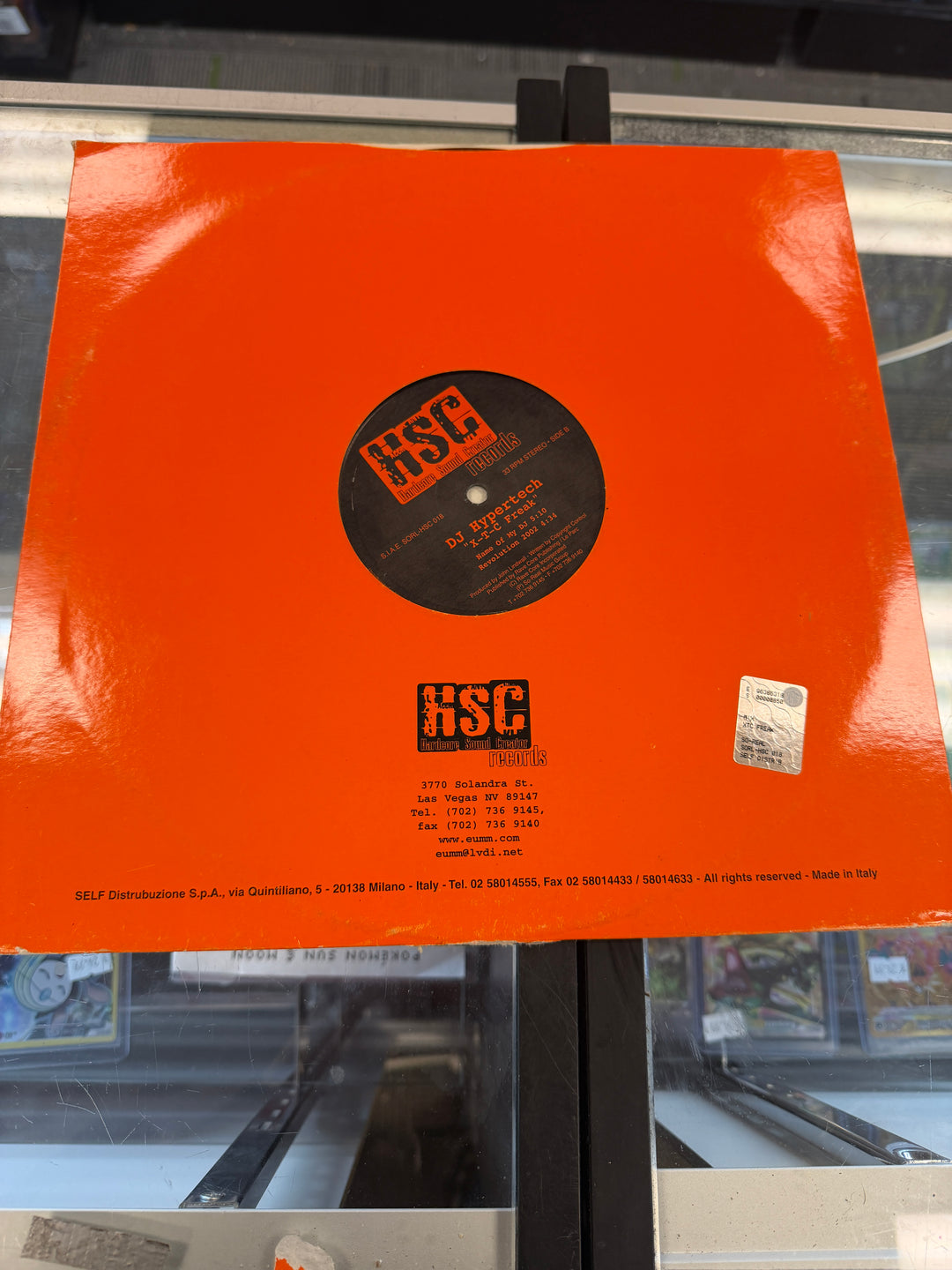 DJ Hypertech - X-T-C Freak (VG) Vinyl Record VR010526