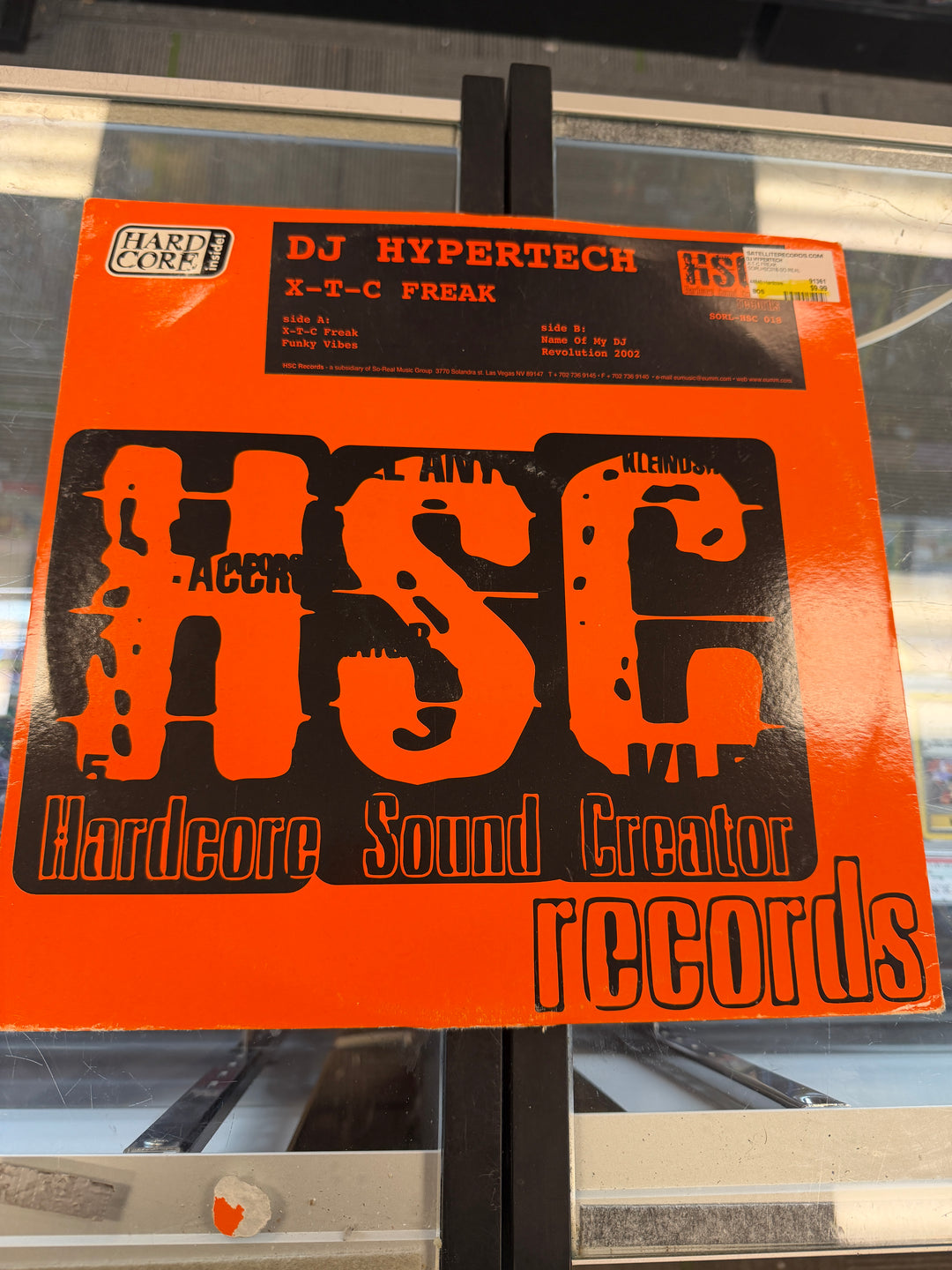 DJ Hypertech - X-T-C Freak (VG) Vinyl Record VR010526