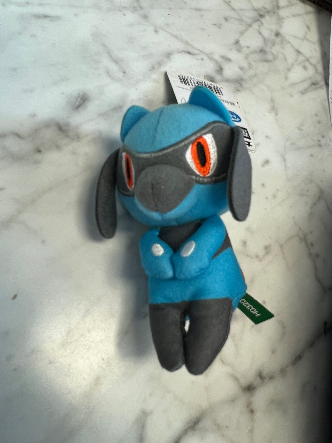Pocket Monsters Lucario Plush Japanese Takara Tomy about 4" P72525
