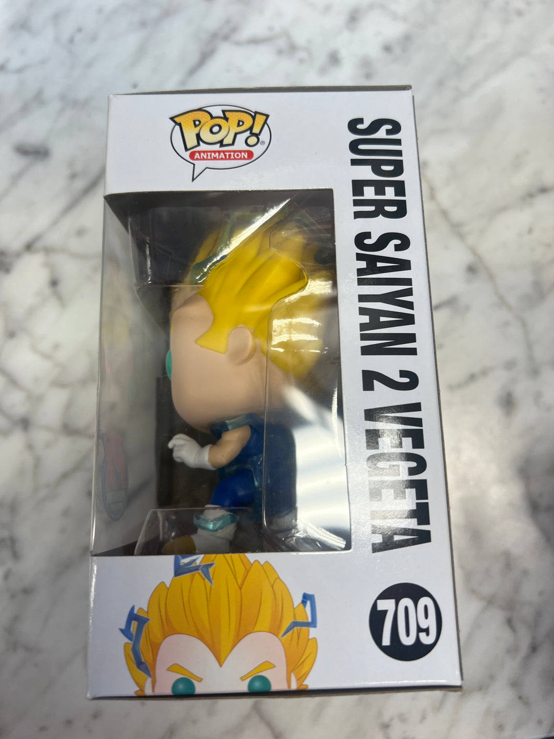 Funko Pop! Dragon Ball Z Super Saiyan Vegeta PX Previews Exclusive #709 FP72924