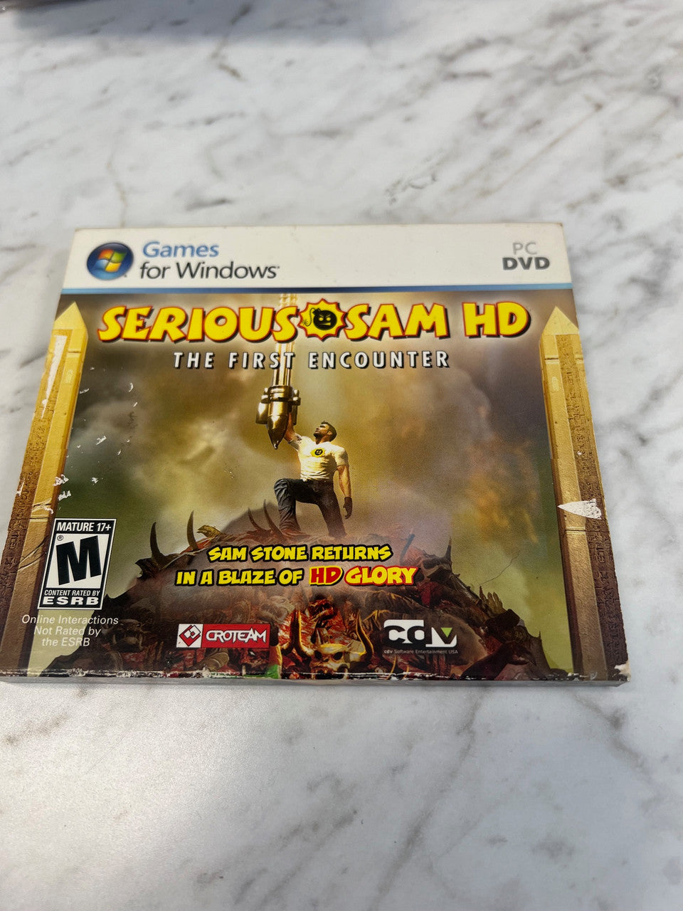 Serious Sam HD The First Encounter PC DVD