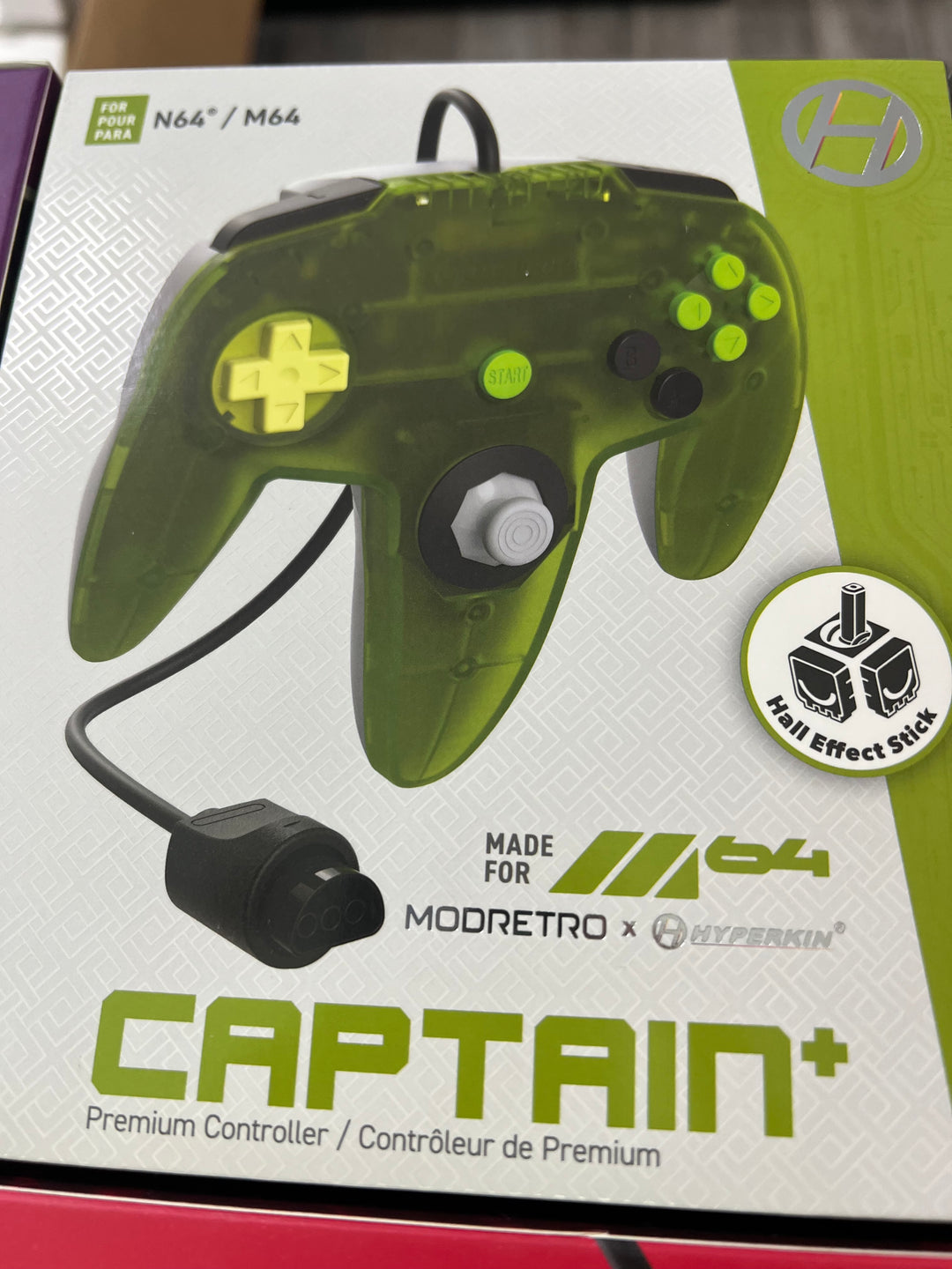 M64 Captain+ Premium Controller for N64/M64 Hyperkin Modretro (Select a Color)