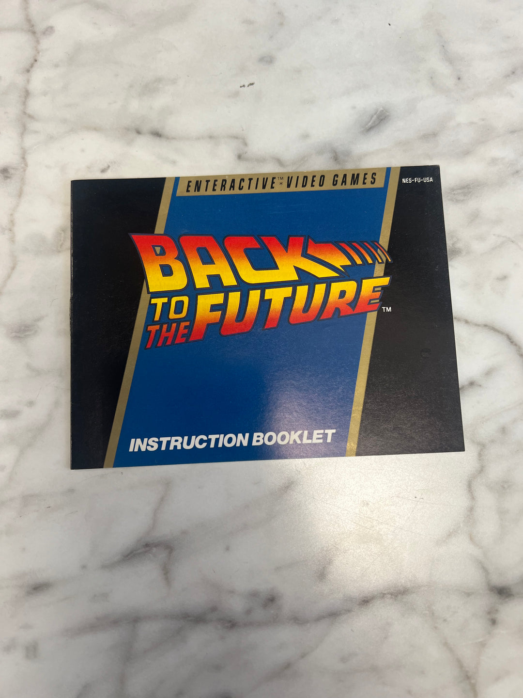 Back to the Future for Nintendo NES Manual ONLY    MO10324