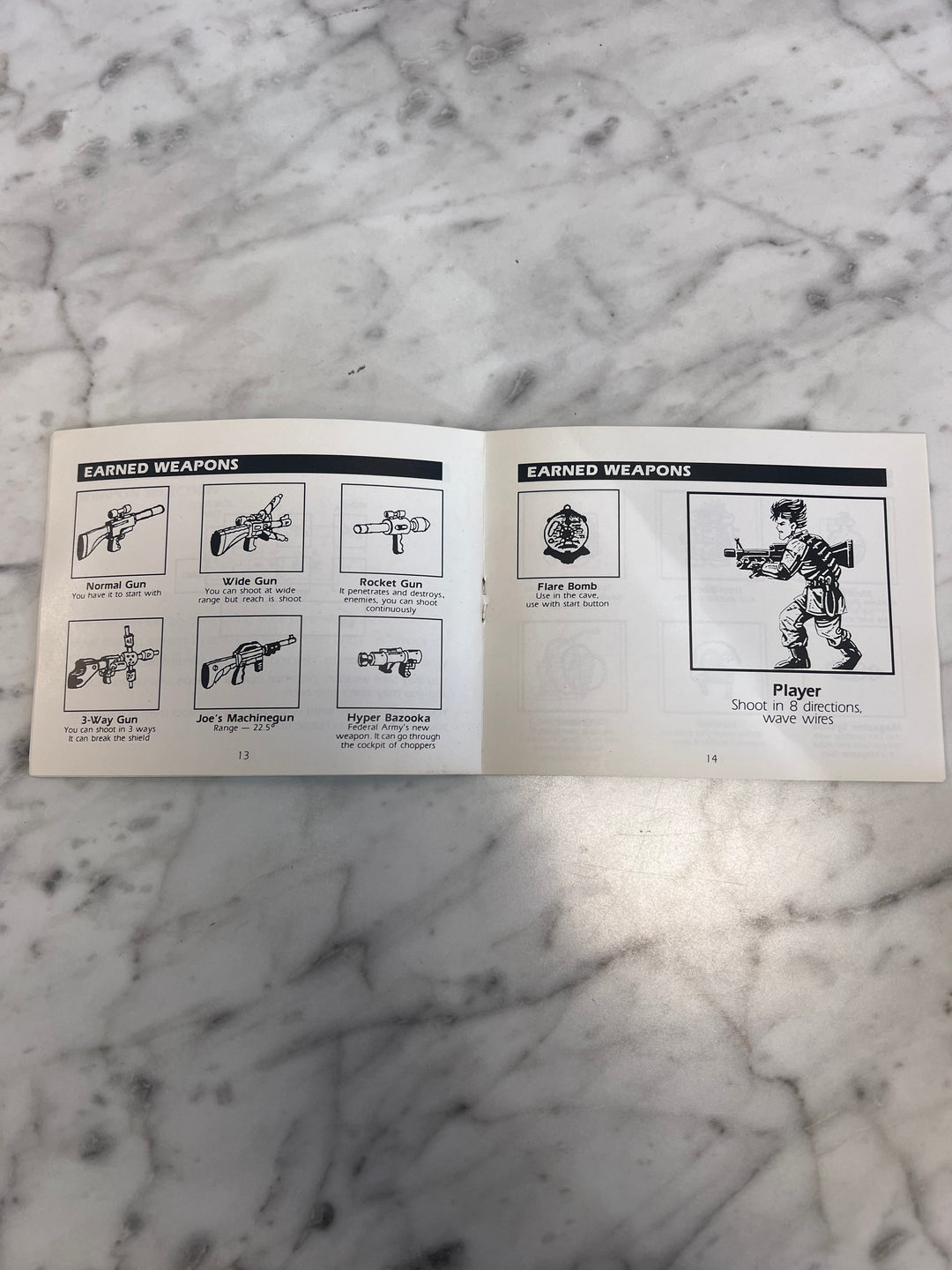 Bionic Commando for Nintendo NES Manual ONLY    MO10324