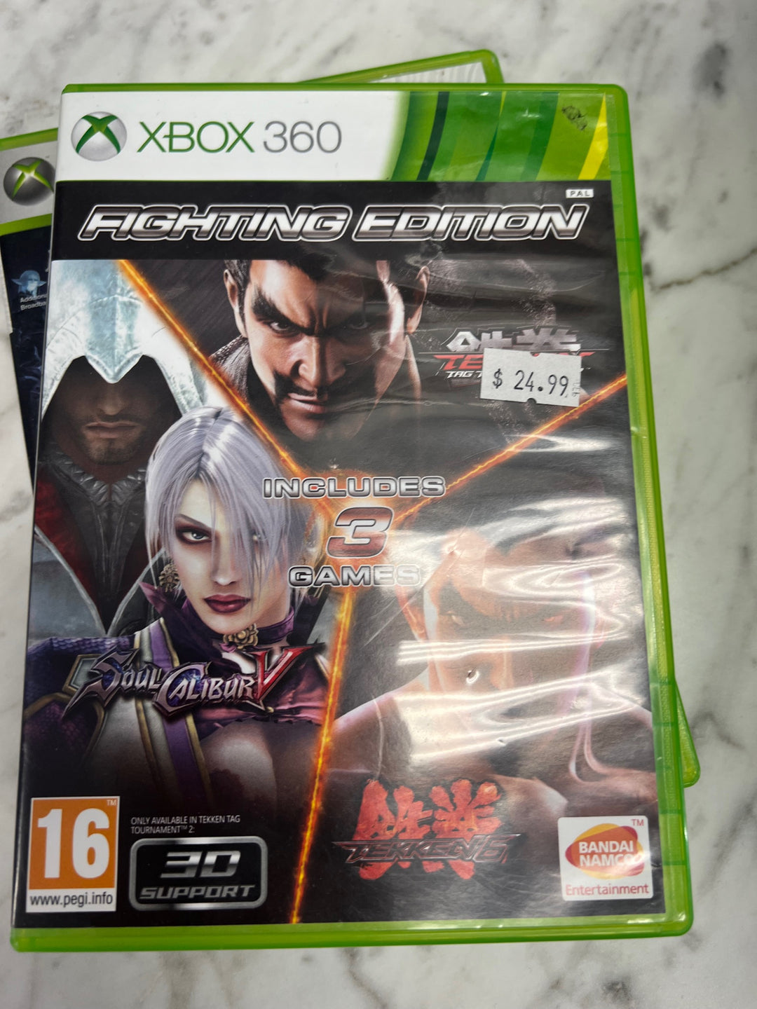 Fighting Edition (Soul Calibur V, Tekken 5 and Tekken Tag Tournament 2 - Xbox 360 X5525