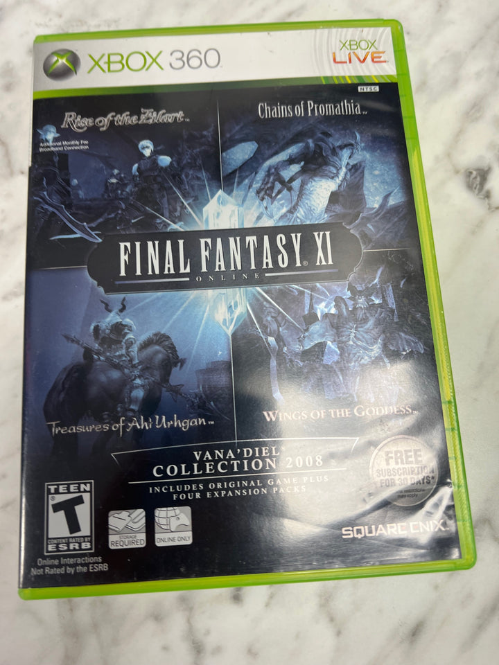 Final Fantasy XI Online - Xbox 360 X5525