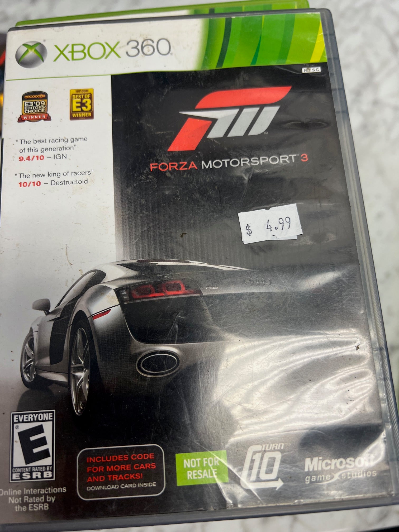 Forza Motorsport 3 - Xbox 360 X5525 – Core Gaming