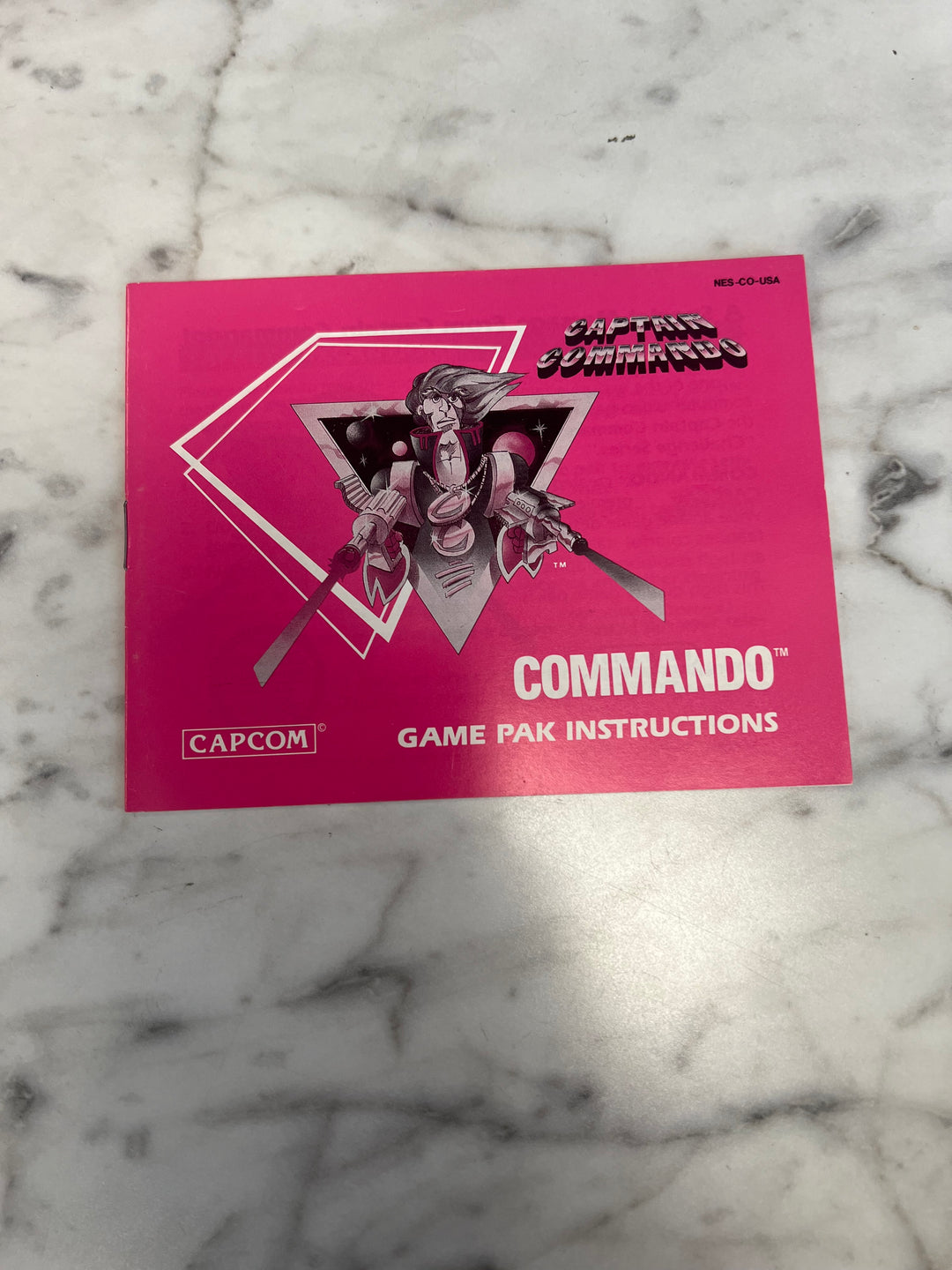 Commando for Nintendo NES Manual ONLY    MO10324