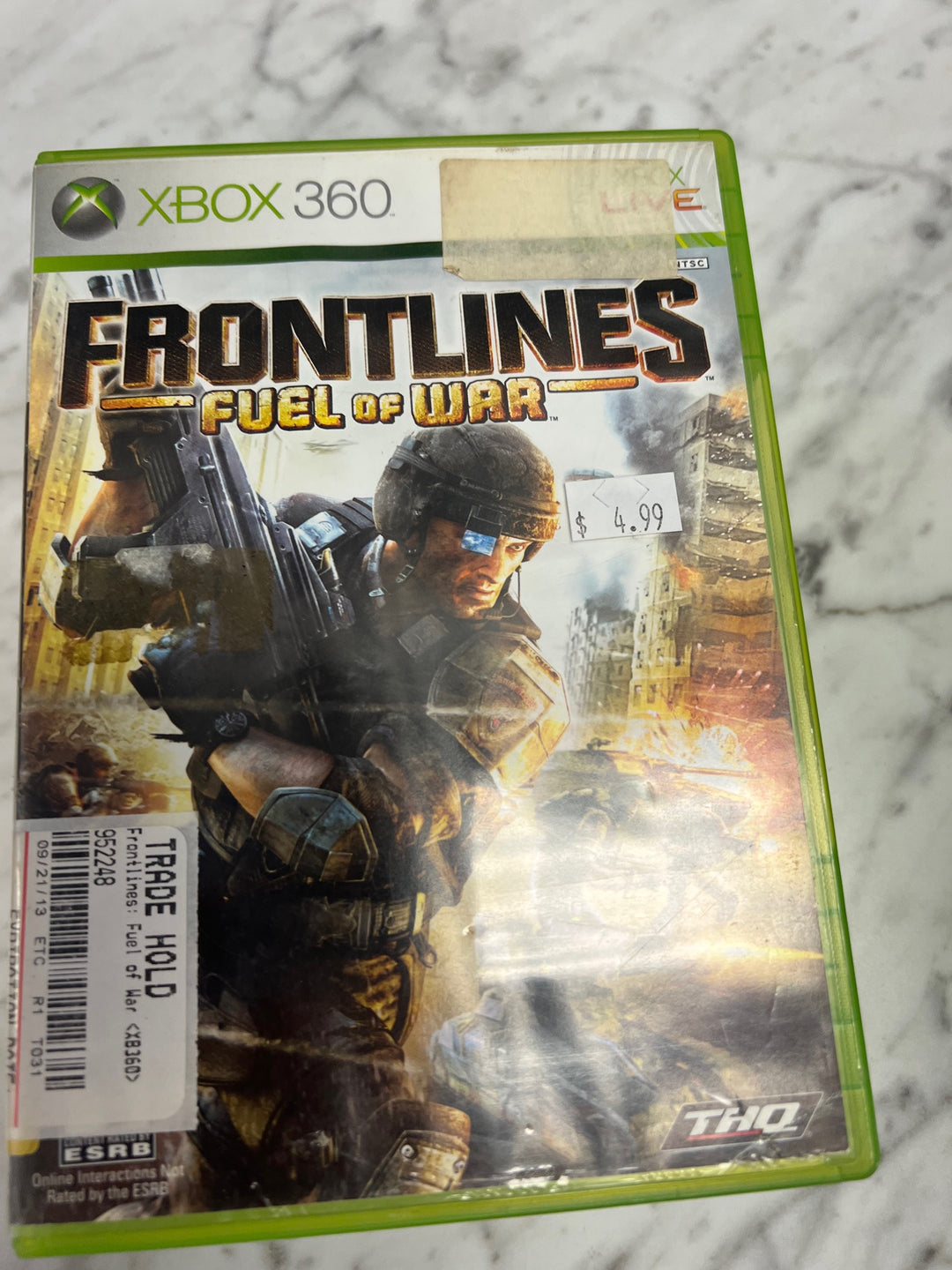 Frontlines Fuel of War - Xbox 360 X5525