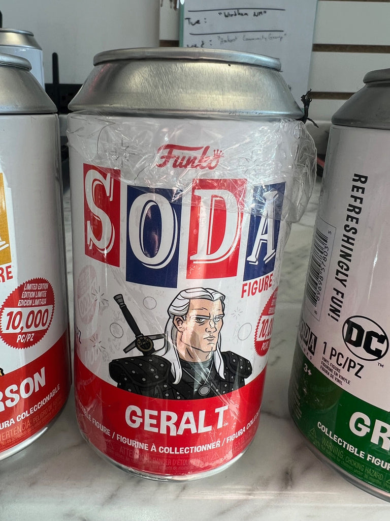 Vinyl Soda The Witcher Geralt newest SEALED CASE