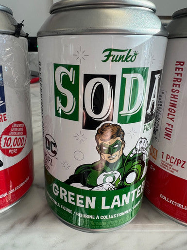 Green Lantern Pop Soda