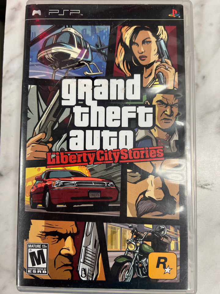 Grand Theft Auto Liberty City Stories Case and Map Only