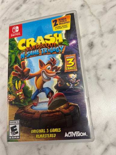 Crash Bandicoot N Sane Trilogy Switch Case Only