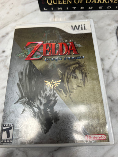 Legend of Zelda Twilight Princess Wii Case and Manual only