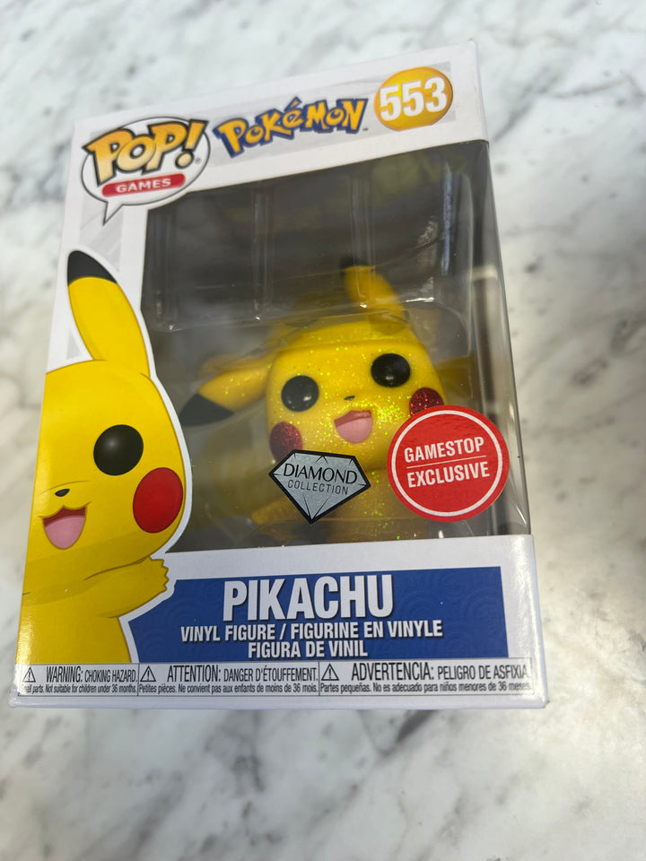 Pikachu Diamond Collection Funk Pop #553 GameStop Exclusive FP72924