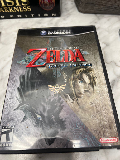 Legend of Zelda Twilight Princess  Gamecube Case and Manual only