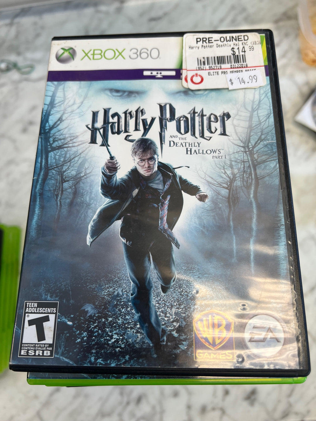 Harry Potter and the Deathly Hallows Part 1 - Xbox 360 X5525
