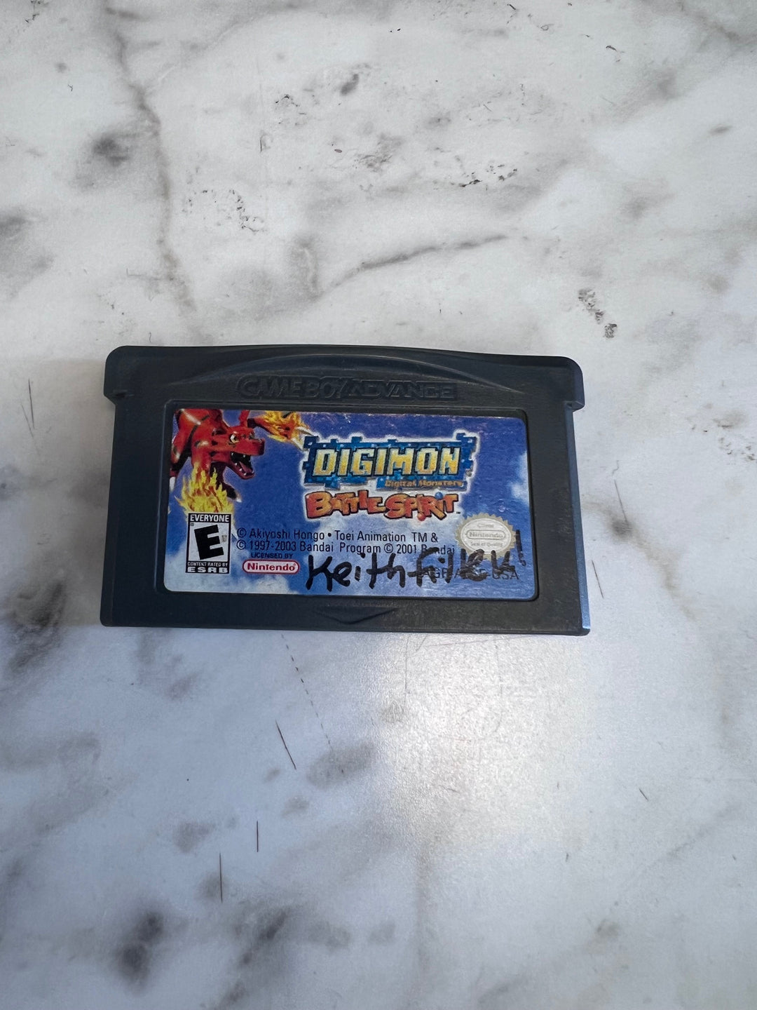 Digimon Battle Spirit - Game Boy Advance GBA C102825