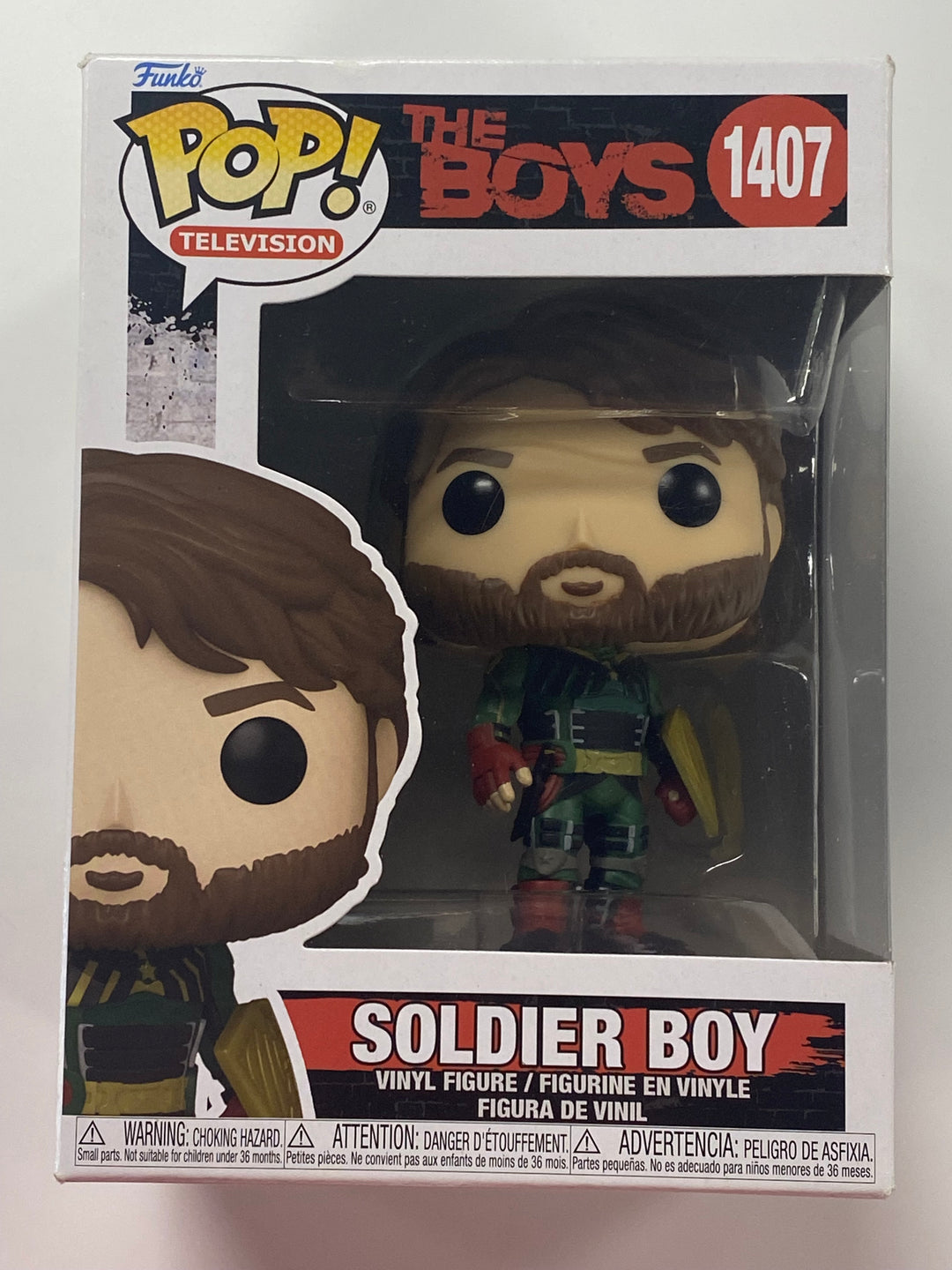 Funko Pop! - Solider Boy #1407 - The Boys FP82626