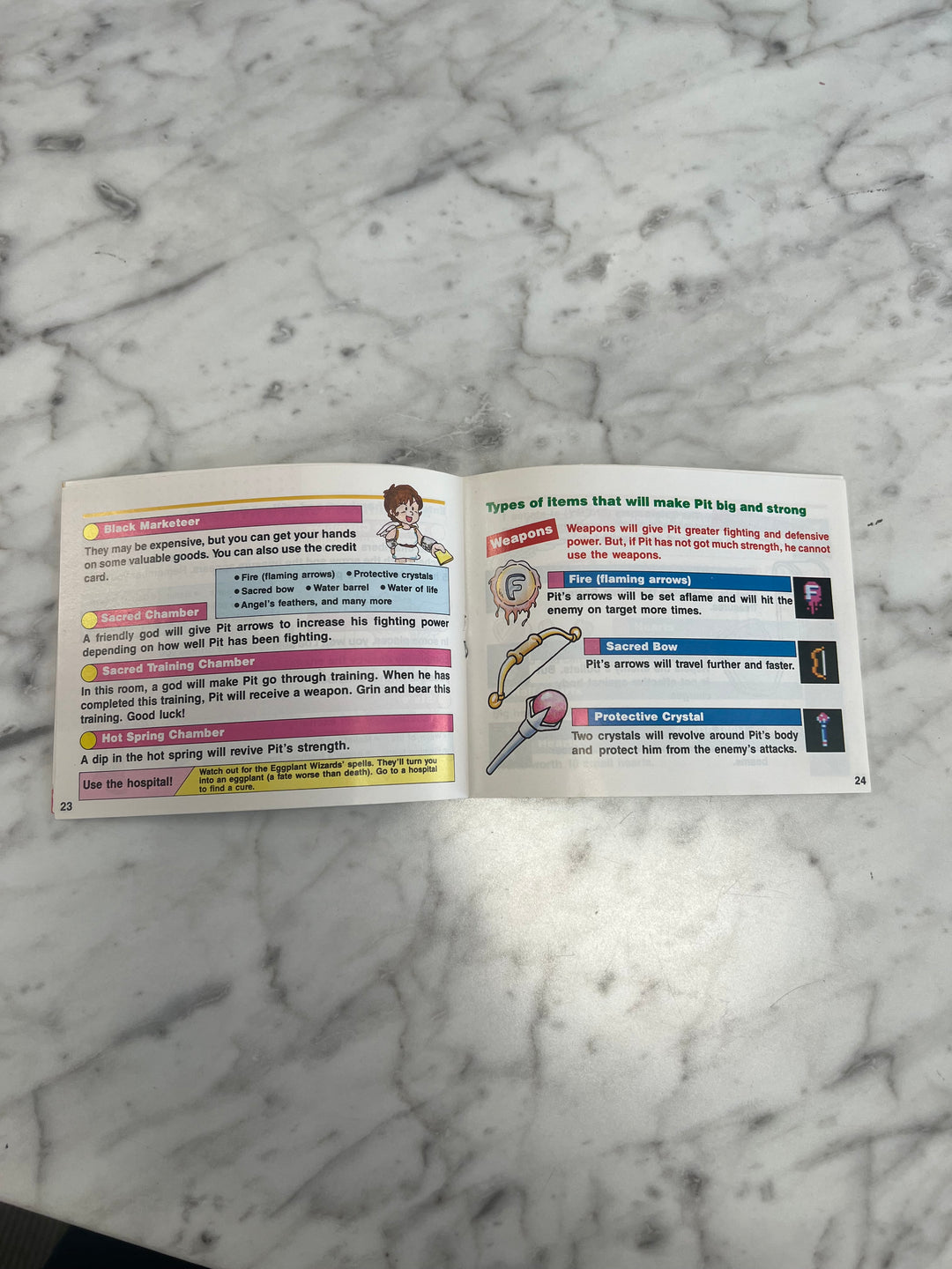 Kid Icarus for Nintendo NES Manual ONLY    MO10324