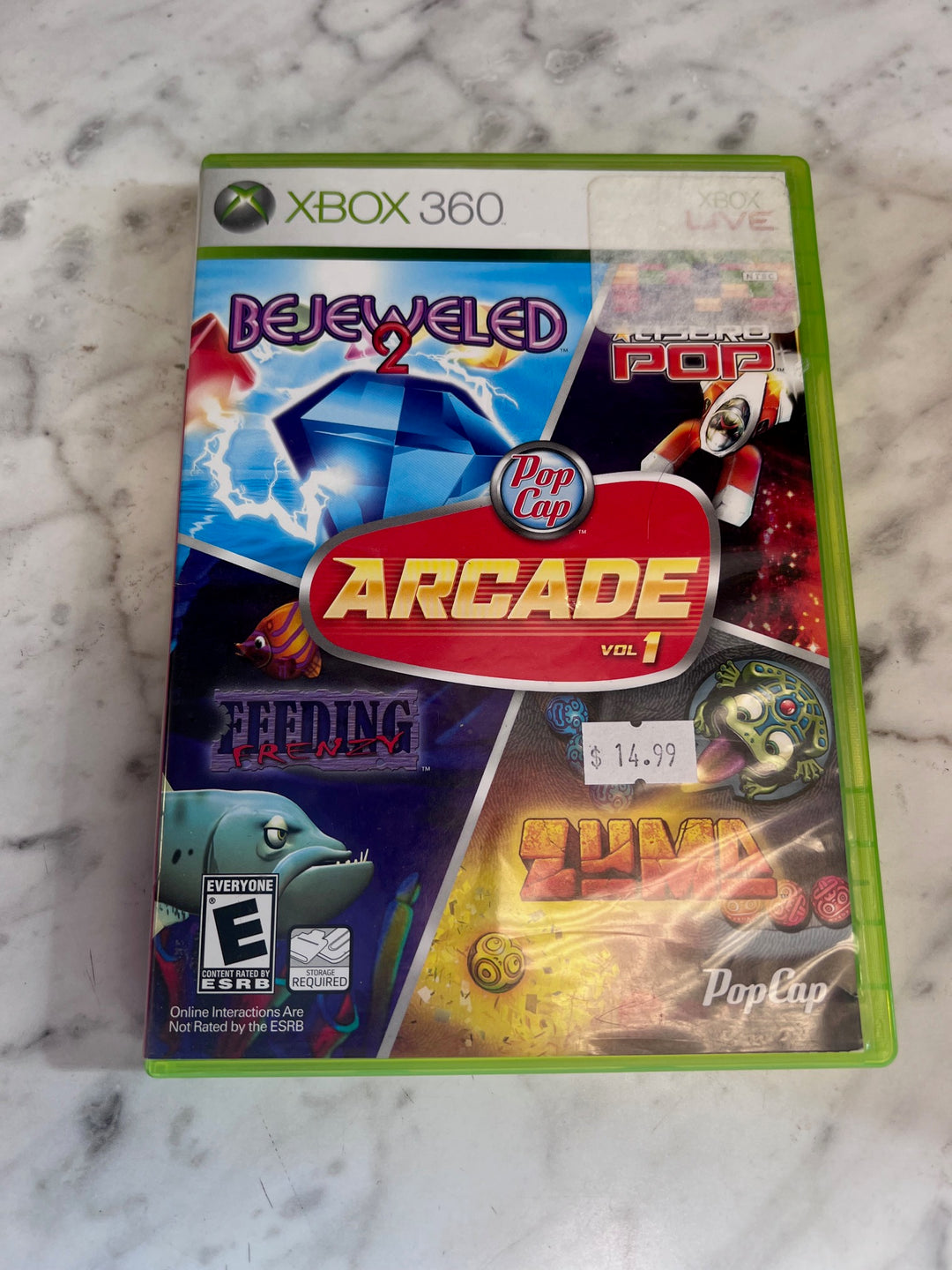 Xbox Popcap PopCap Arcade Vol. 1 - Xbox 360 D102825 – Core Gaming