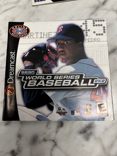 World Series Baseball 2k2 Sega Dreamcast Manual Only