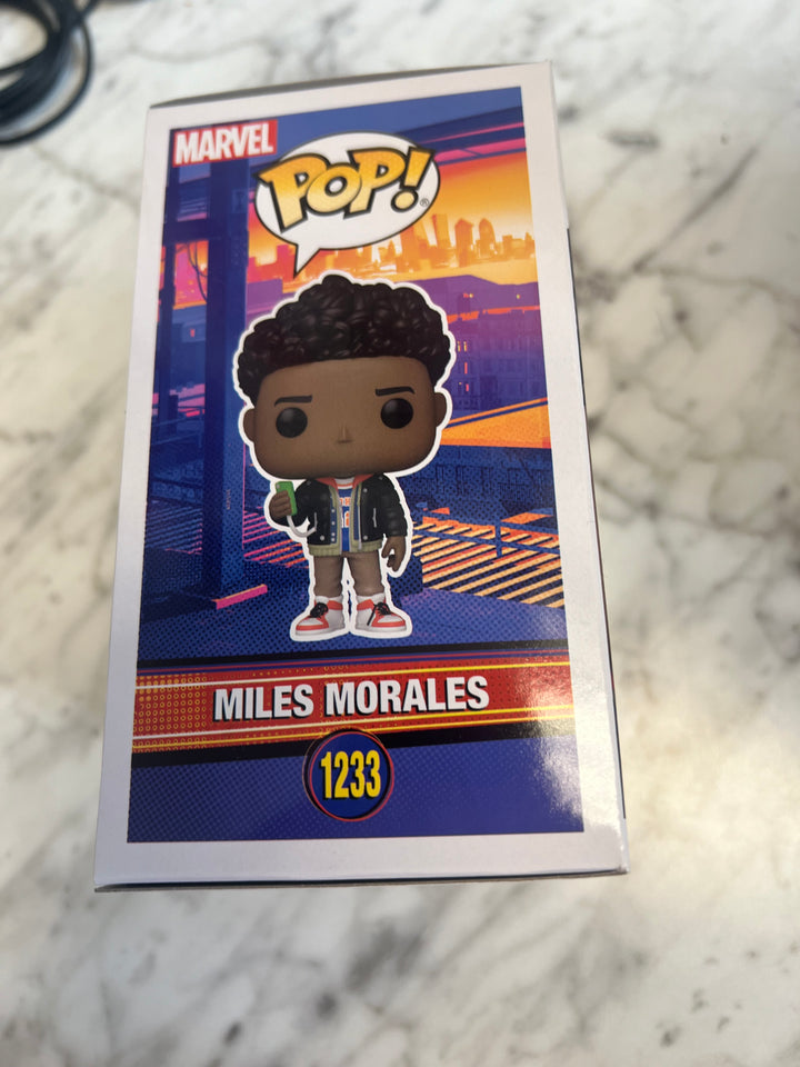 Funko Pop 1233 Miles Morales Target Exclusive Spider-man Across The Spider Verse FP72924