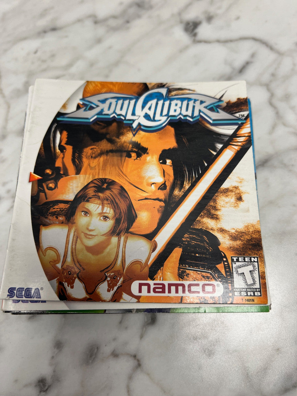 Soul Calibur Sega Dreamcast Manual Only
