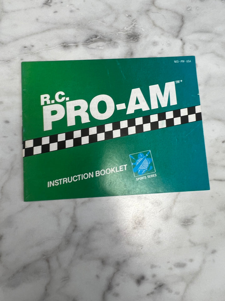 R.C. Pro-AM for Nintendo NES Manual ONLY    MO10324