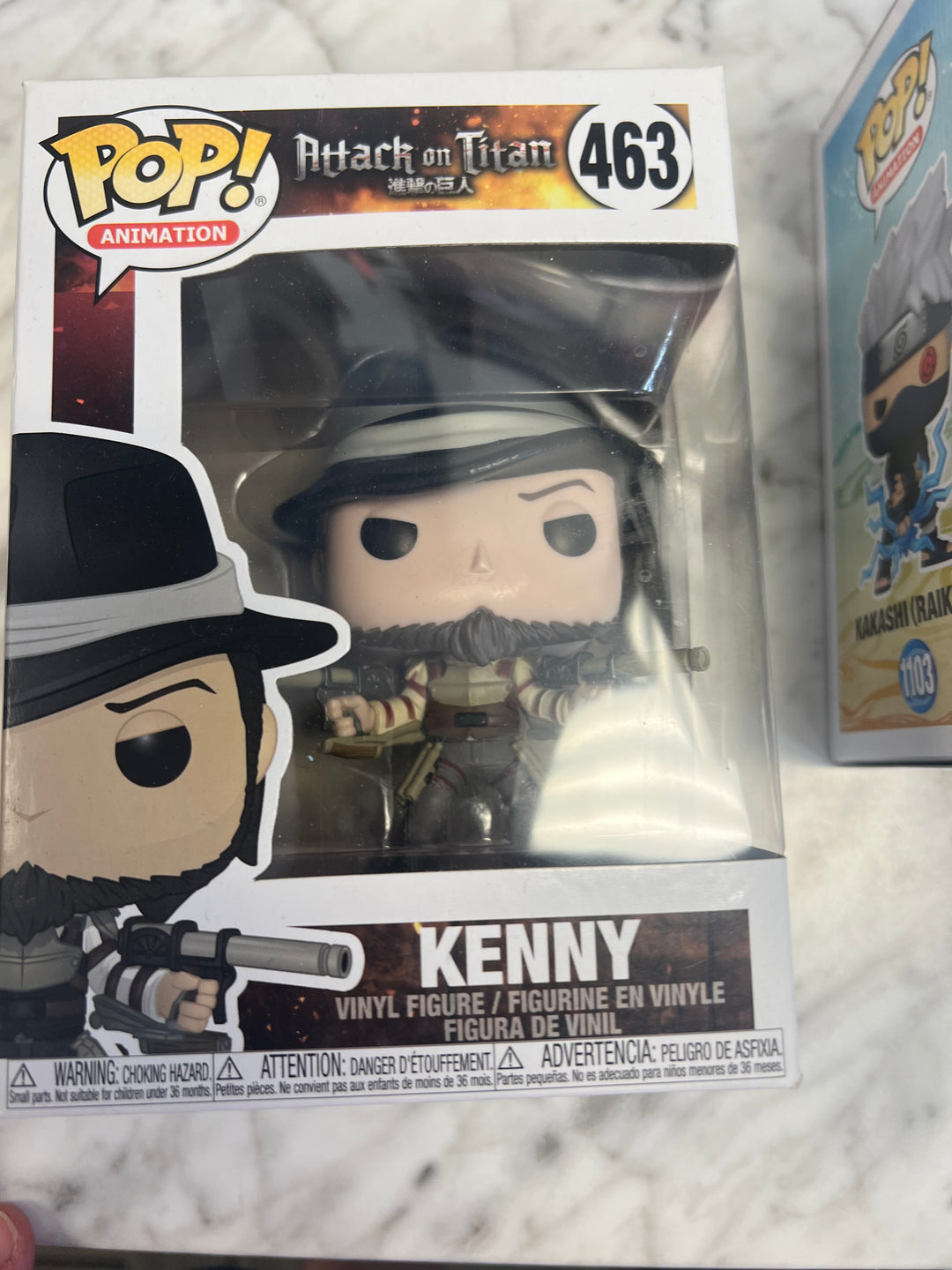 Funko Pop Animation Attack on Titan Kenny #463 Vinyl Figure FP72924