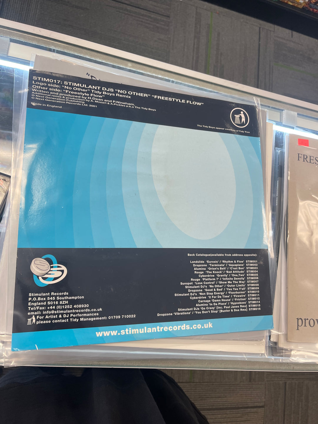 No Other Tidy Boys Remix - Tidy Boys/Stimulant DJs (NM) Condition Vinyl Record  KC91225