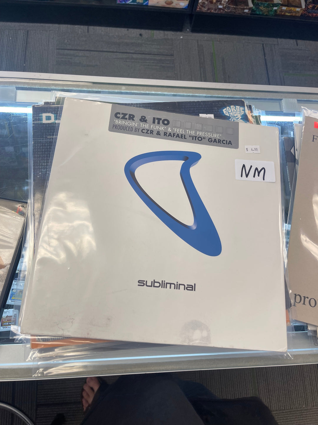 Bringin' The Funk/Feel The Pressure - CZR & Ito (NM) Condition Vinyl Record  KC91225