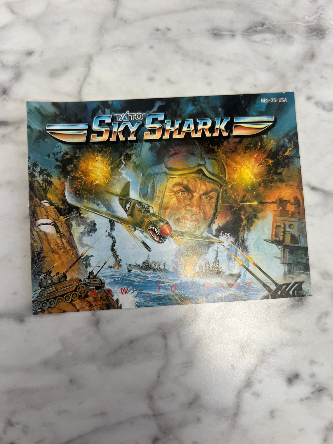 Sky Shark for Nintendo NES Manual ONLY    MO10324
