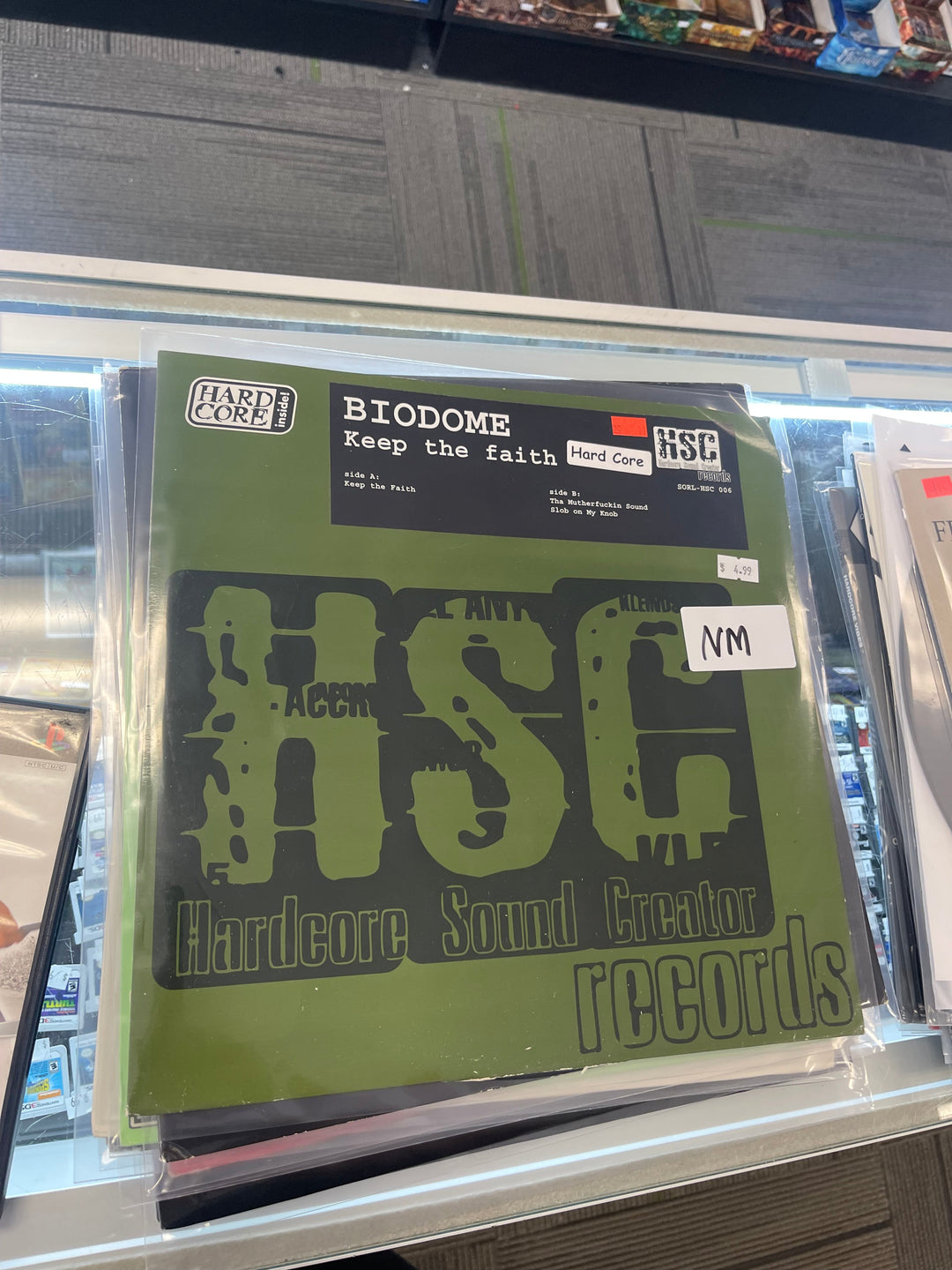 Keep The Faith - Biodome (NM) Condition Vinyl Record  KC91225