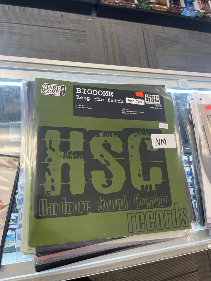 Keep The Faith - Biodome (NM) Condition Vinyl Record  KC91225