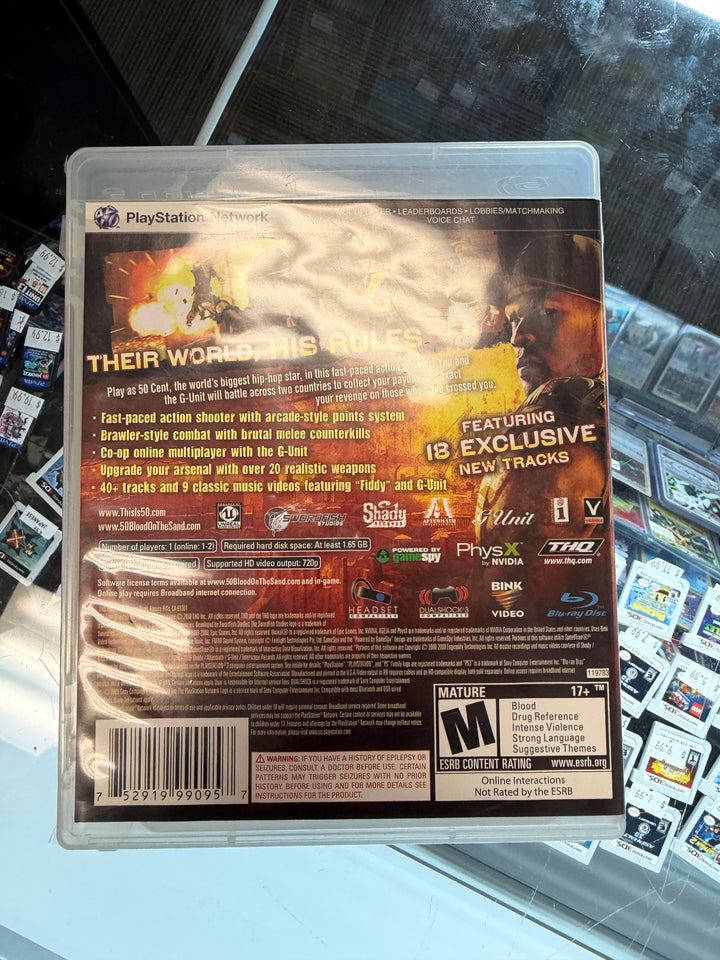 50 Cent: Blood on the Sand - PS3 DI011726