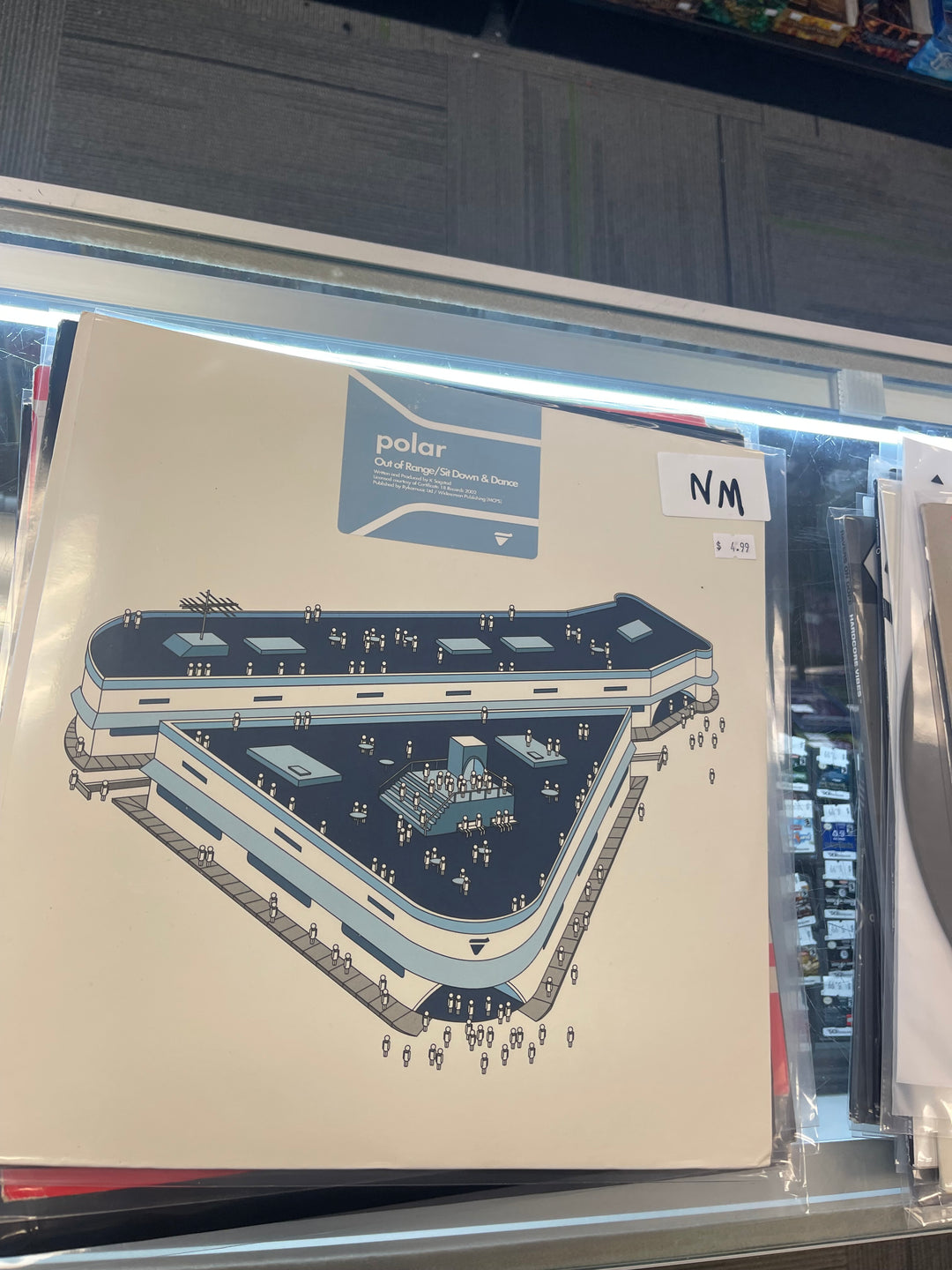 Out of Range/Sit Down And Dance - Polar (NM) Condition Vinyl Record  KC91225