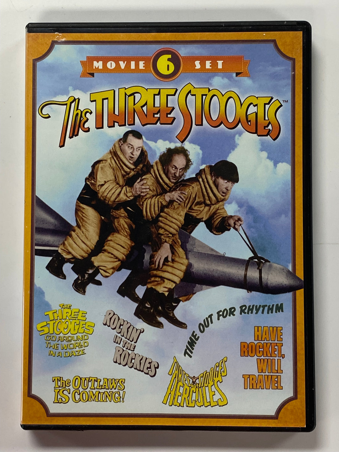 The Three Stooges 6 Movie Set - DVD PM82826
