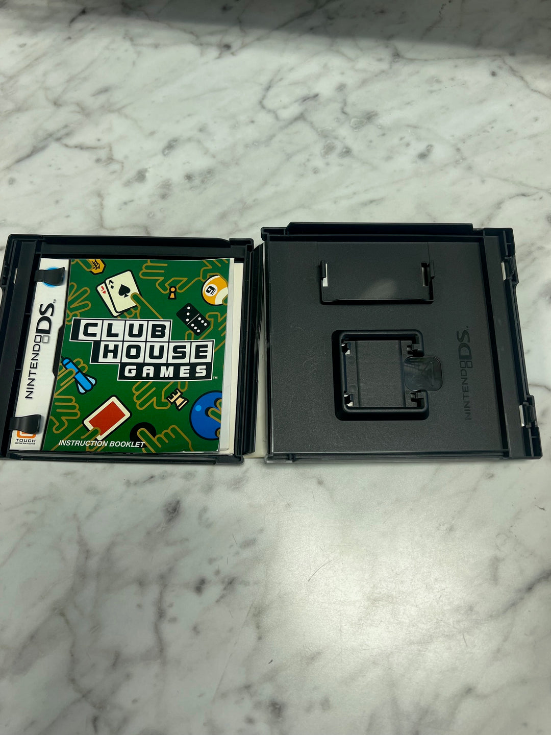 Clubhouse Games Nintendo DS CASE & MANUAL ONLY CO103025