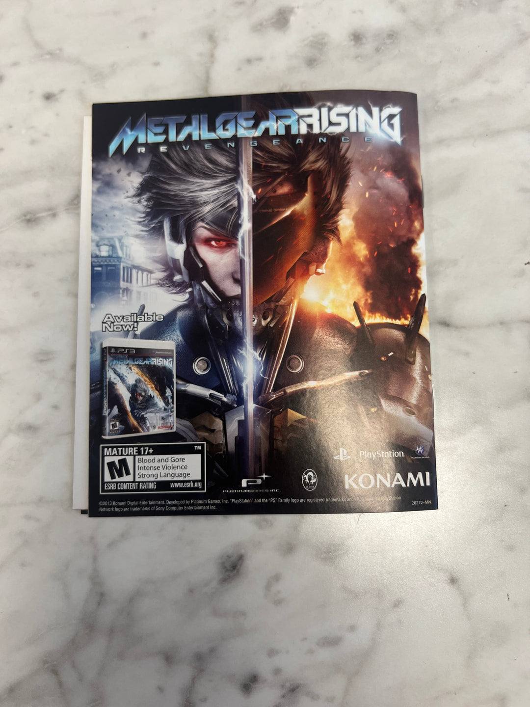 Metal Gear Solid The Legacy Collection for PS3 Playstation 3 Manual ON – Core Gaming