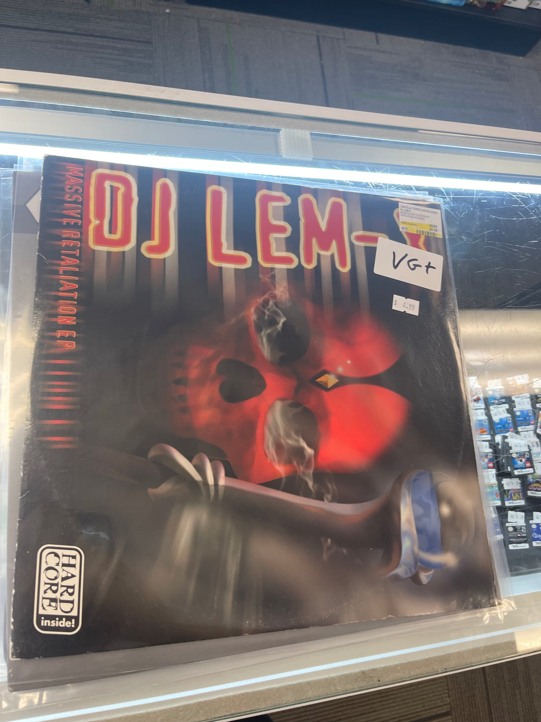 DJ LEM-X - Massive Retaliation EP (VG+) Condition Vinyl Record  KC91225